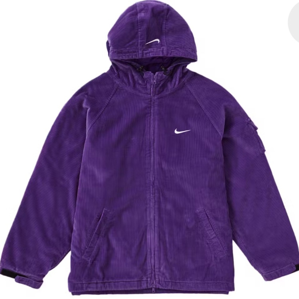 Supreme Nike Arc Corduroy Hooded Jacket
Purple (Mns Medium)Brand new